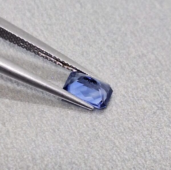 Blue Sapphire Natural 0.54 ct | Certified| Shape Octagon - Image 7