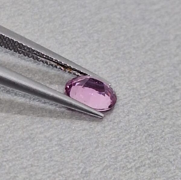 Natural Pink Sapphire 0.70 ct -untreated - Gemstone - Certified - Image 4