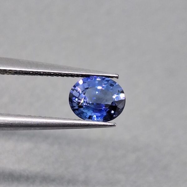 Blue Sapphire Natural 0.74 Cts. | Certified | Shape Oval | Sri Lanka