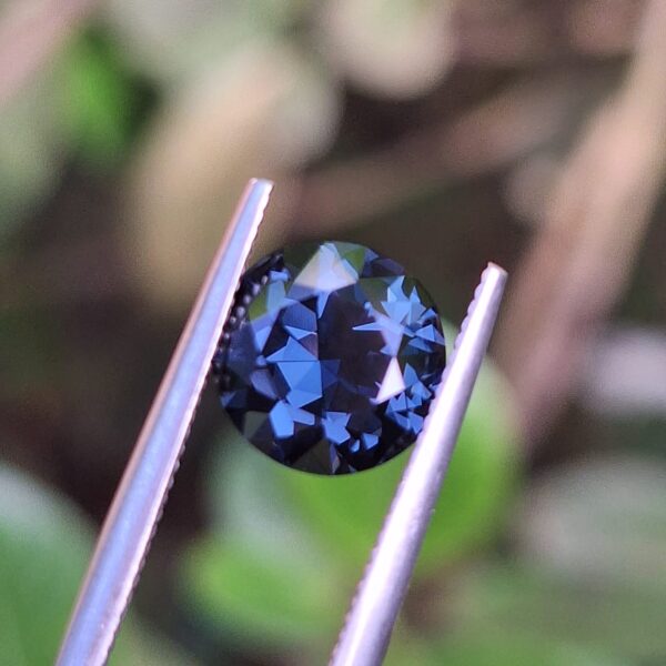 Cobalt blue Spinel |natural gemstone | 2.02 ct round cut | certified - Image 5