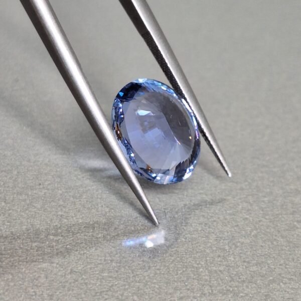 7.49 Cts.  Unheated - Untreated Ceylon Blue  Sapphire - Image 5