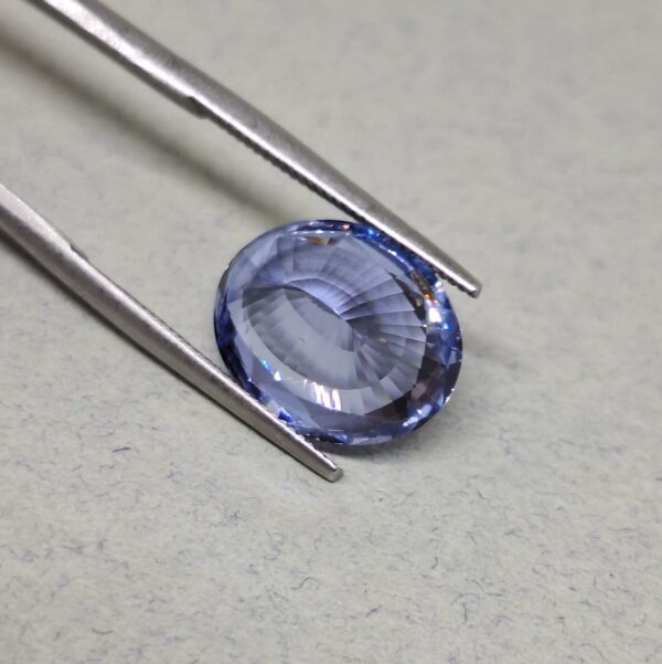 7.49 Cts.  Unheated - Untreated Ceylon Blue  Sapphire - Image 9