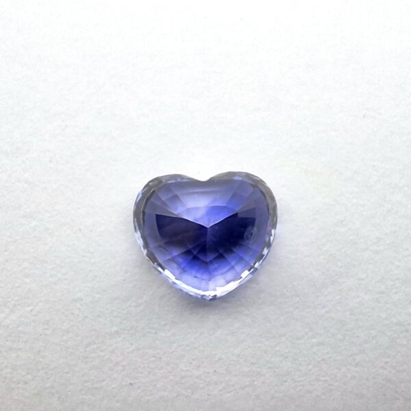 3.78 Cts. Natural | Certified | Shape Heart | Ceylon Blue Sapphire - Image 2