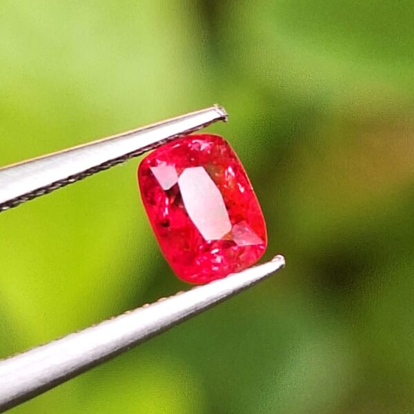 Natural Vivid Pink Spinel Burma -  0.37 ct certified Gemstone rare color