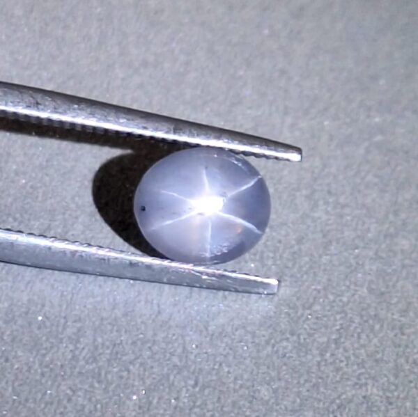 Natural Star Sapphire - 2.32 ct Gemstone Certified Oval Shape - Image 7