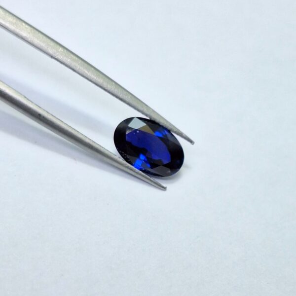 Natural Royal Blue Sapphire - 2.11 Cts. Ceylon Certified Untreated - Image 10