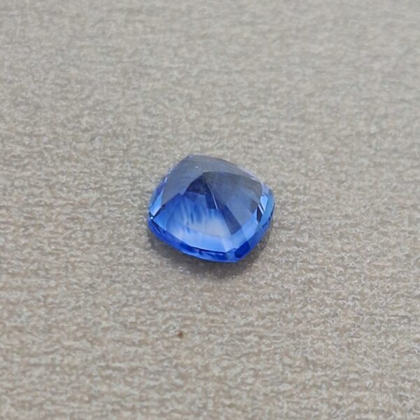 Cornflower Blue Sapphire- Natural untreated | Cushion 1.14 cts. - Image 9