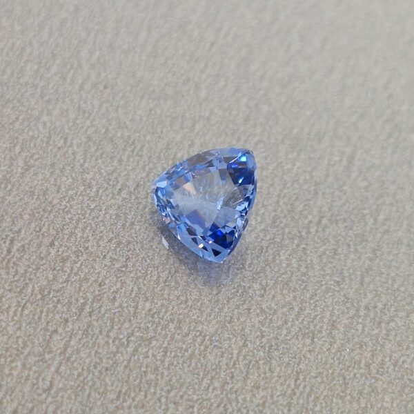 Ceylon Blue Sapphire- Natural untreated | Trilliant 2.17 cts. - Image 8