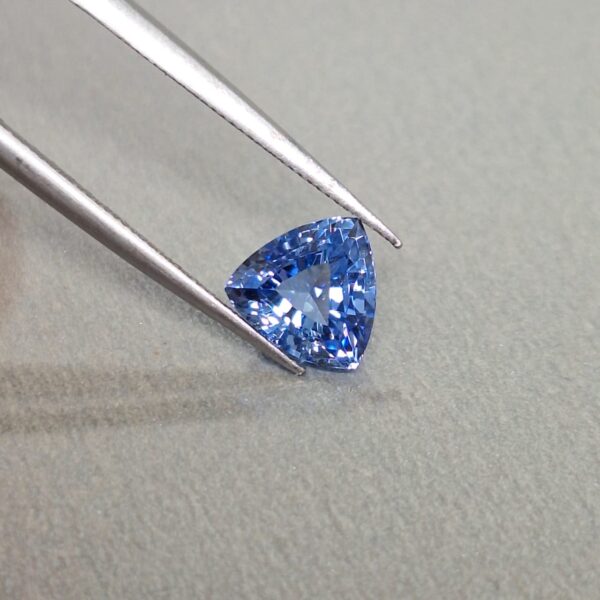 Ceylon Blue Sapphire- Natural untreated | Trilliant 2.17 cts. - Image 6