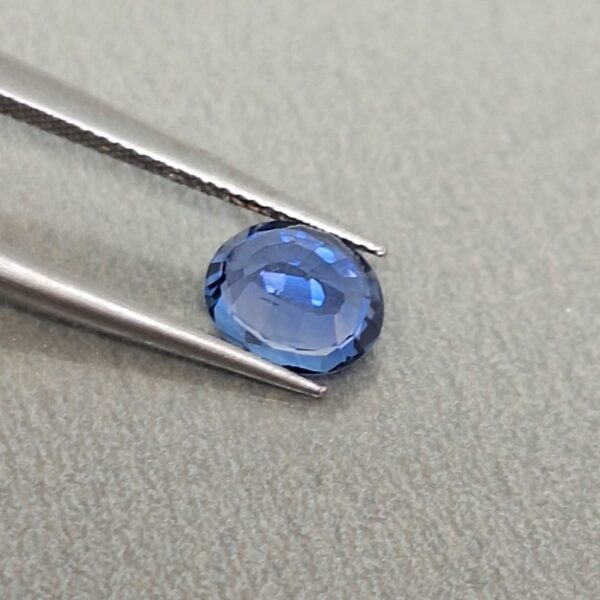 Cornflower Blue Sapphire- Natural untreated | Oval 1.05 cts. - Image 8