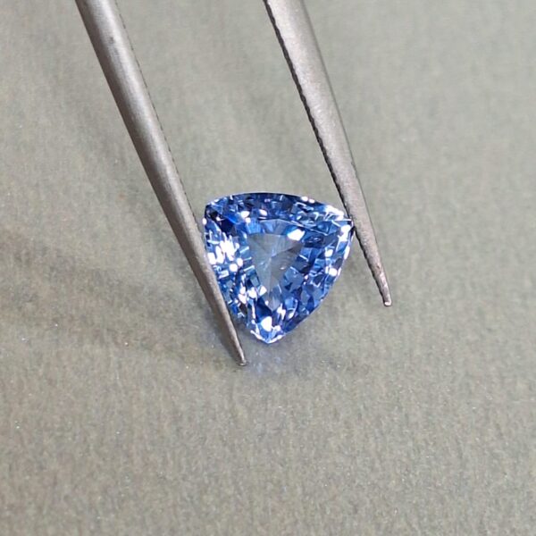 Ceylon Blue Sapphire- Natural untreated | Trilliant 2.17 cts. - Image 3