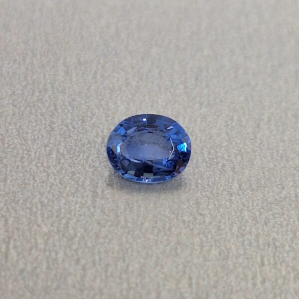 Cornflower Blue Sapphire- Natural untreated | Oval 1.05 cts. - Image 2