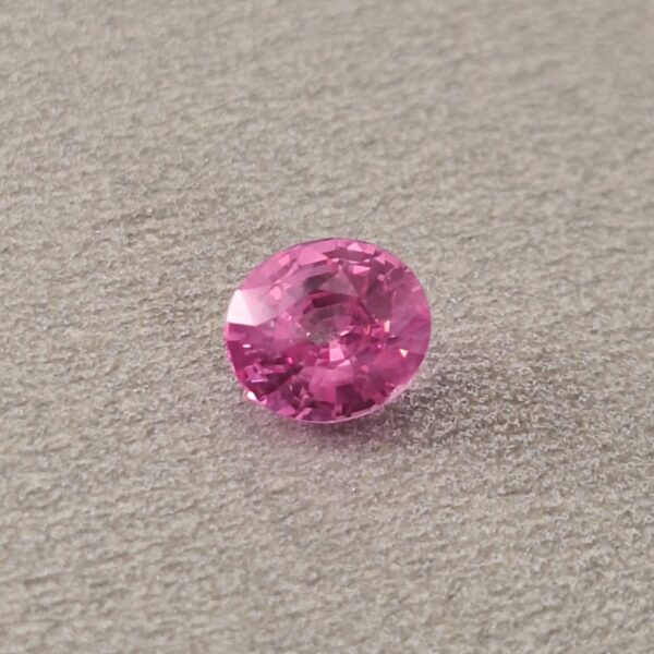 Natural Vivid Pink Sapphire - 1.12 Carats | Untreated | Ceylon - Image 3