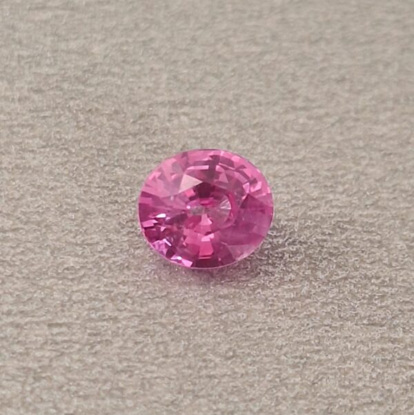 Natural Vivid Pink Sapphire - 1.12 Carats | Untreated | Ceylon - Image 5